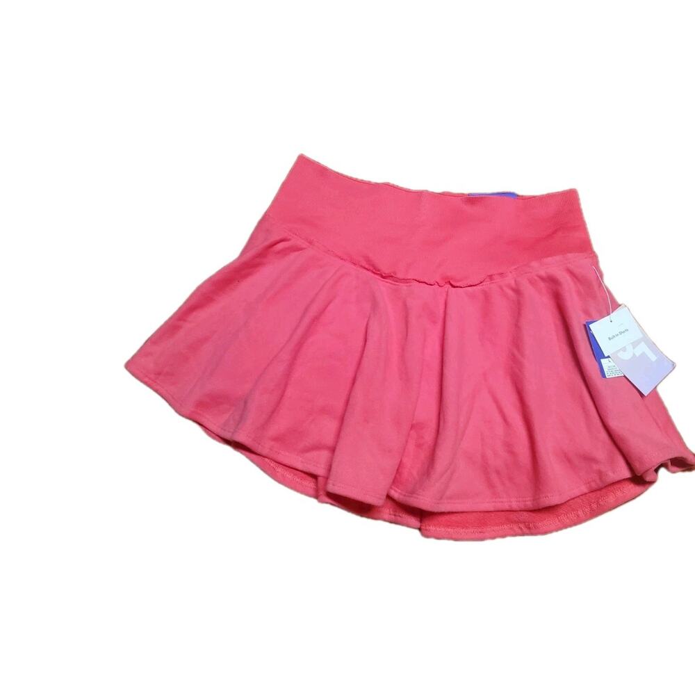JoyLab Pink High Rise Shorts Built In Skirt Shorts Athletic Tennis Golf L